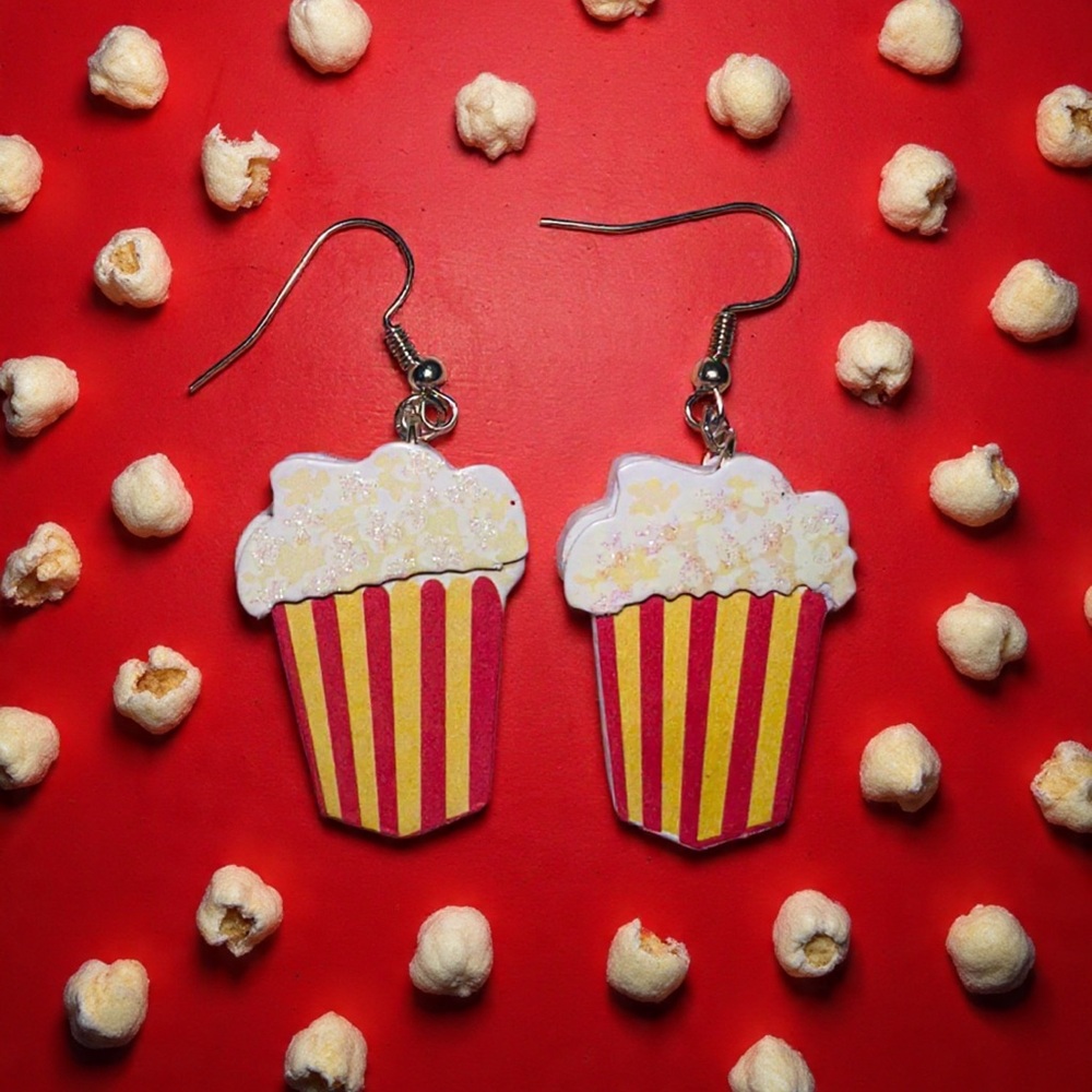 Popcorn Earrings
